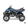 Kit Déco Quad Predator Yamaha 350 Raptor Bleu (2005-2015)