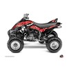 Kit Déco Quad Predator Yamaha 350 Raptor Rouge (2005-2015)