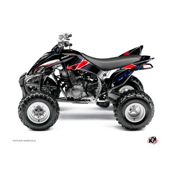Kit Déco Quad Stripe Yamaha 350 Raptor Rouge (2005-2015)