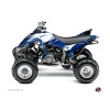 Kit Déco Quad Stripe Yamaha 350 Raptor Bleu Nuit (2005-2015)