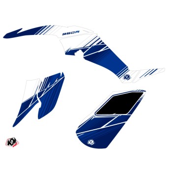 Kit Déco Quad Stripe Yamaha 350 Raptor Bleu Nuit (2005-2015)
