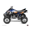 Kit Déco Quad Eraser Yamaha 350 Raptor Bleu Orange (2005-2015)