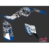 Kit Déco Quad Demon Yamaha 350 Raptor Bleu (2005-2015)