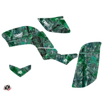 Kit Déco Quad Camo Yamaha 660 Raptor Vert (2001-2005)