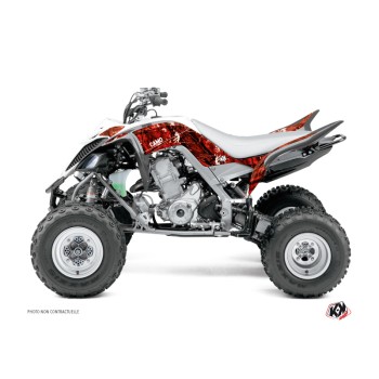 Kit Déco Quad Camo Yamaha 660 Raptor Rouge (2001-2005)