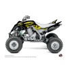 Kit Déco Quad Eraser Fluo Yamaha 660 Raptor Jaune (2001-2005)