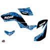 Kit Déco Quad Predator Yamaha 660 Raptor Bleu (2001-2005)