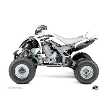 Kit Déco Quad Predator Yamaha 660 Raptor Blanc (2001-2005)