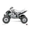 Kit Déco Quad Predator Yamaha 660 Raptor Blanc (2001-2005)