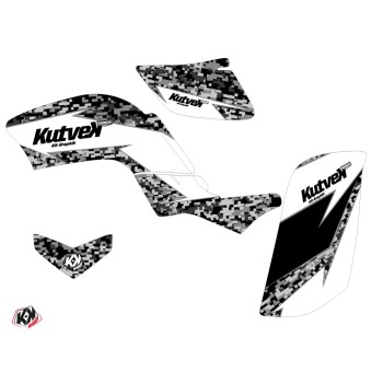 Kit Déco Quad Predator Yamaha 660 Raptor Blanc (2001-2005)