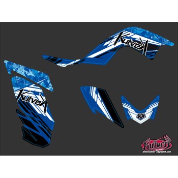 Kit Déco Quad Spirit Yamaha 700 Raptor Bleu (2006-2012)