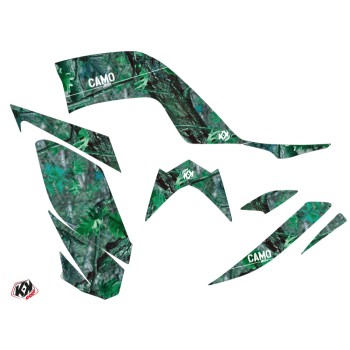 Kit Déco Quad Camo Yamaha 700 Raptor Vert (2006-2012)