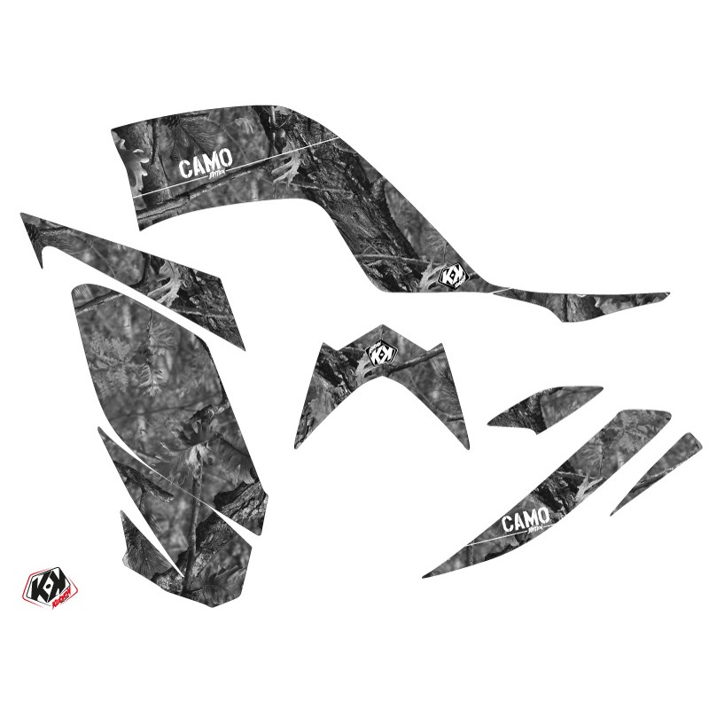 Kit Déco Quad Camo Yamaha 700 Raptor Gris (2006-2012)