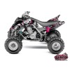Kit Déco Quad Trash Yamaha 700 Raptor Noir Rose (2006-2012)