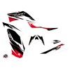 Kit Déco Quad Stage Yamaha 700 Raptor Noir Rouge (2006-2012)