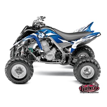 Kit Déco Quad Graff Yamaha 700 Raptor Bleu (2006-2012)