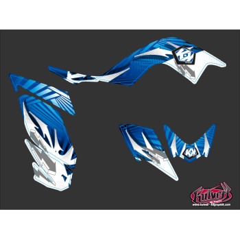 Kit Déco Quad Graff Yamaha 700 Raptor Bleu (2006-2012)