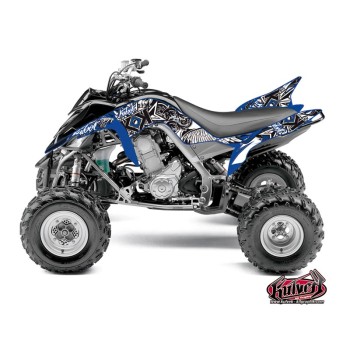 Kit Déco Quad Demon Yamaha 700 Raptor Bleu (2006-2012)