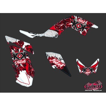 Kit Déco Quad Demon Yamaha 700 Raptor Rouge (2006-2012)
