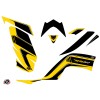 Kit Déco Quad Corporate Yamaha 700 Raptor Jaune 60th Anniversary (200