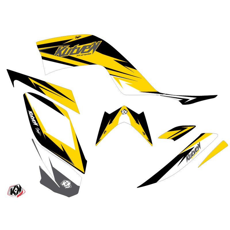 Kit Déco Quad Stage Yamaha 700 Raptor Jaune 60th Anniversary (2006-20