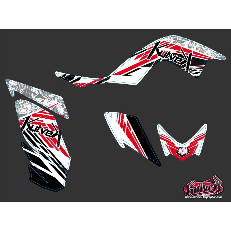 Kit Déco Quad Spirit Yamaha 700 Raptor Rouge (2013-2023)