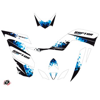 Kit Déco Quad Hangtown Yamaha 700 Raptor Bleu (2013-2023)