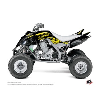 Kit Déco Quad Eraser Fluo Yamaha 700 Raptor Jaune (2013-2023)
