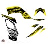 Kit Déco Quad Eraser Fluo Yamaha 700 Raptor Jaune (2013-2023)