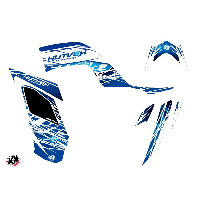 Kit Déco Quad Eraser Yamaha 700 Raptor Bleu (2013-2023)