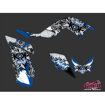 Kit Déco Quad Demon Yamaha 700 Raptor Bleu (2013-2023)