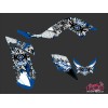 Kit Déco Quad Demon Yamaha 700 Raptor Bleu (2013-2023)
