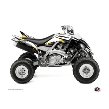 Kit Déco Quad Hangtown Yamaha 700 Raptor Jaune 60th Anniversary (2013