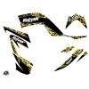 Kit Déco Quad Predator Yamaha 700 Raptor Jaune 60th Anniversary (2013