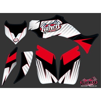 Kit Déco Quad Factory Yamaha 350-450 Wolverine Rouge (2006-2009)