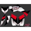 Kit Déco Quad Factory Yamaha 350-450 Wolverine Rouge (2006-2009)