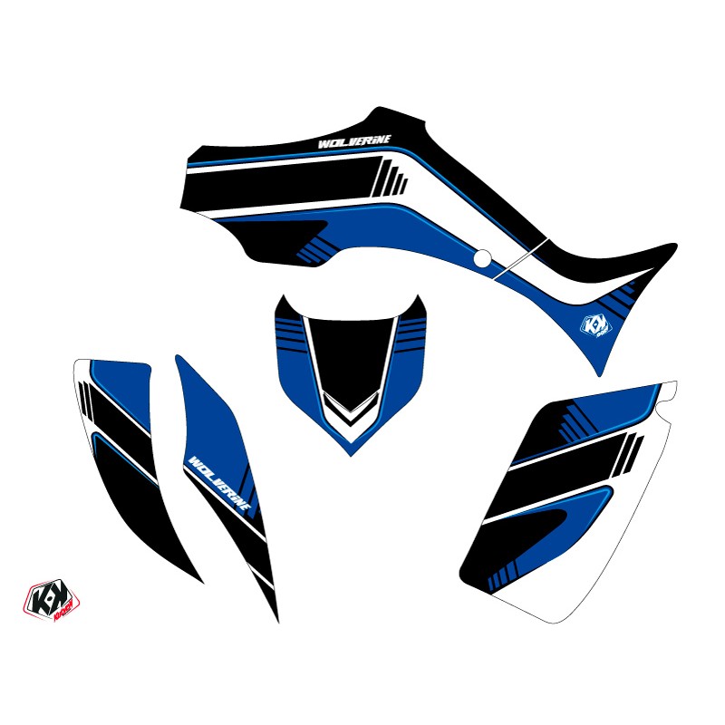 Kit Déco Quad Corporate Yamaha 350-450 Wolverine Bleu (2006-2009)