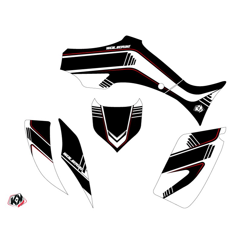 Kit Déco Quad Corporate Yamaha 350-450 Wolverine Noir (2006-2009)