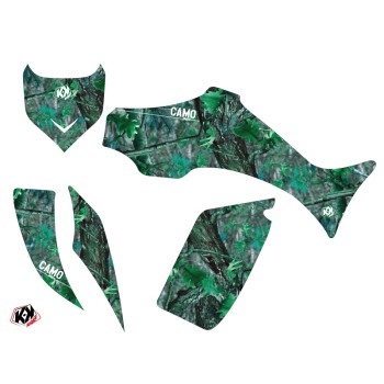 Kit Déco Quad Camo Yamaha 350-450 Wolverine Vert (2006-2009)