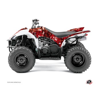 Kit Déco Quad Camo Yamaha 350-450 Wolverine Rouge (2006-2009)