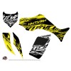 Kit Déco Quad Eraser Fluo Yamaha 350-450 Wolverine Jaune (2006-2009)