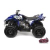 Kit Déco Quad Trash Yamaha 350-450 Wolverine Noir Bleu (2006-2009)