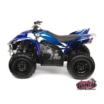 Kit Déco Quad Graff Yamaha 350-450 Wolverine Bleu (2006-2009)
