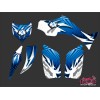 Kit Déco Quad Graff Yamaha 350-450 Wolverine Bleu (2006-2009)