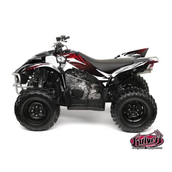 Kit Déco Quad Graff Yamaha 350-450 Wolverine Rouge (2006-2009)