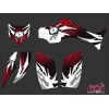 Kit Déco Quad Graff Yamaha 350-450 Wolverine Rouge (2006-2009)