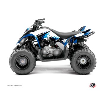 Kit Déco Quad Hangtown Yamaha 90 Raptor Bleu (2009-2023)