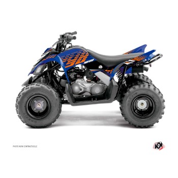 Kit Déco Quad Flow Yamaha 90 Raptor Orange (2009-2023)