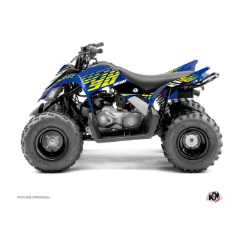 Kit Déco Quad Flow Yamaha 90 Raptor Jaune (2009-2023)