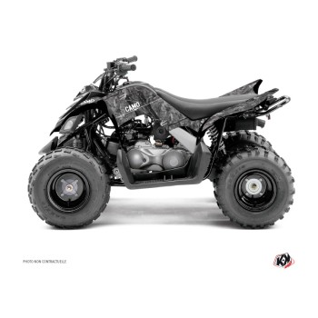Kit Déco Quad Camo Yamaha 90 Raptor Gris (2009-2023)